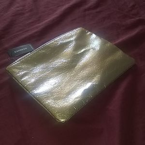 NWT Express Gold Clutch